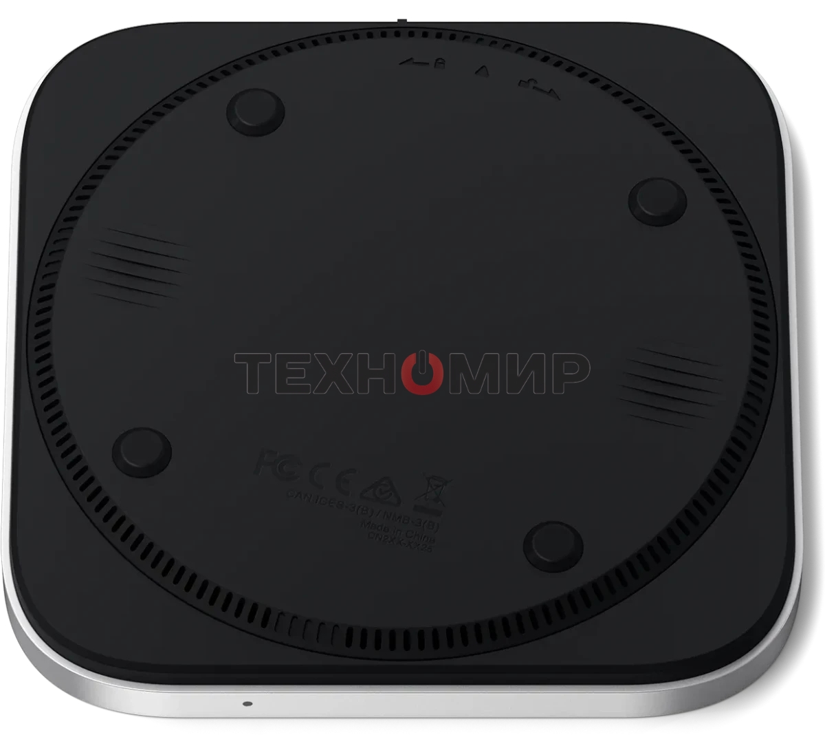 Внешний корпус для SSD Satechi USB4 NVMe SSD Enclosure For Mac mini M4 Up To 40Gbps Up To 8TB, еребристый