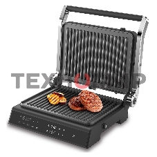 Гриль электрический Zigmund & Shtain ZEG-933 черный, 2000 Вт