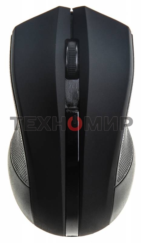 Мышь беспроводная Oklick 615MW черный, 1000 dpi, радиоканал, USB, кнопки - 3