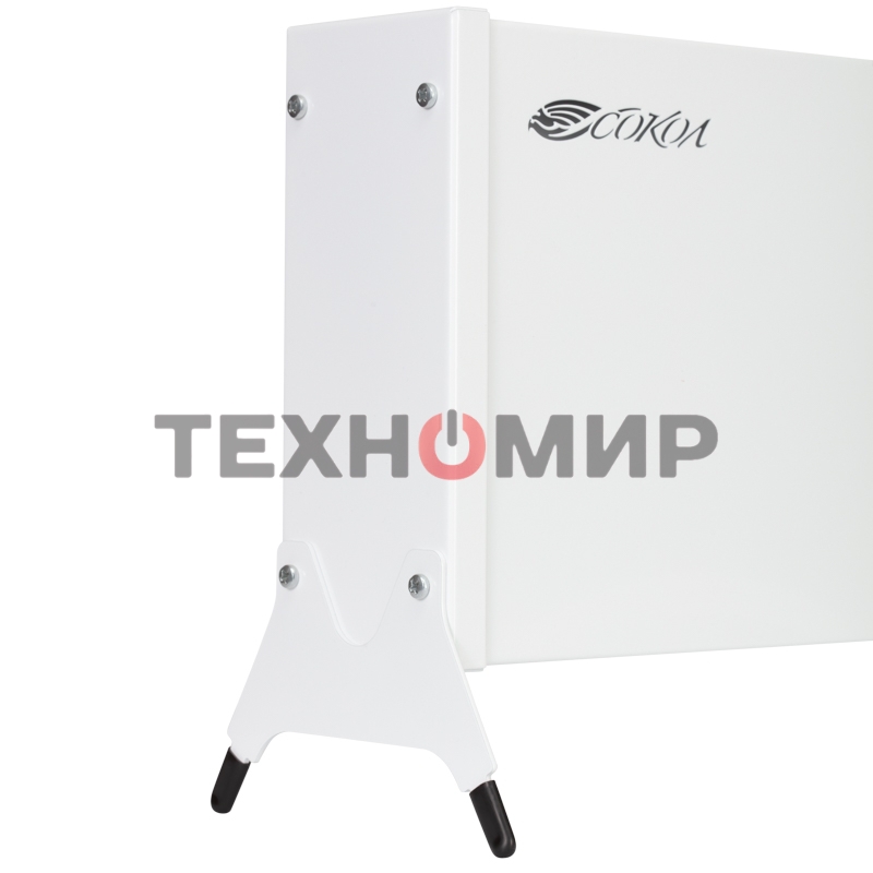 Конвектор СОКОЛ Такса 60-0121, белый, 1000 Вт, 15 м2, механический термостат