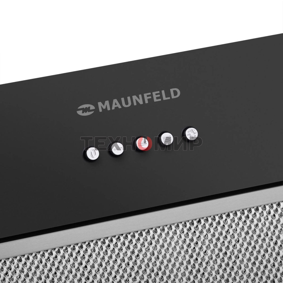 Вытяжка встраиваемая Maunfeld Thames 601M черный, 60 см, 520 куб. м/ч, 45 дБ