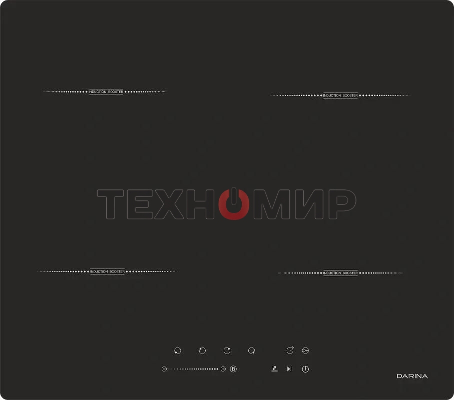 Индукционная варочная панель Darina 6Р ЕI 303 B, черный