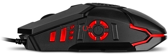 Мышь проводная SVEN RX-G880 черный, 7000 dpi, USB, кнопки - 7