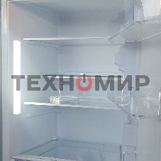 Холодильник Бирюса Б-W6135 матовый графит двухкамерный 240/60л морозилка сверху, автоматическое оттаивание