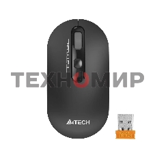 Мышь беспроводная A4Tech Fstyler FG20 серый, 2000 dpi, радиоканал, USB, кнопки - 4