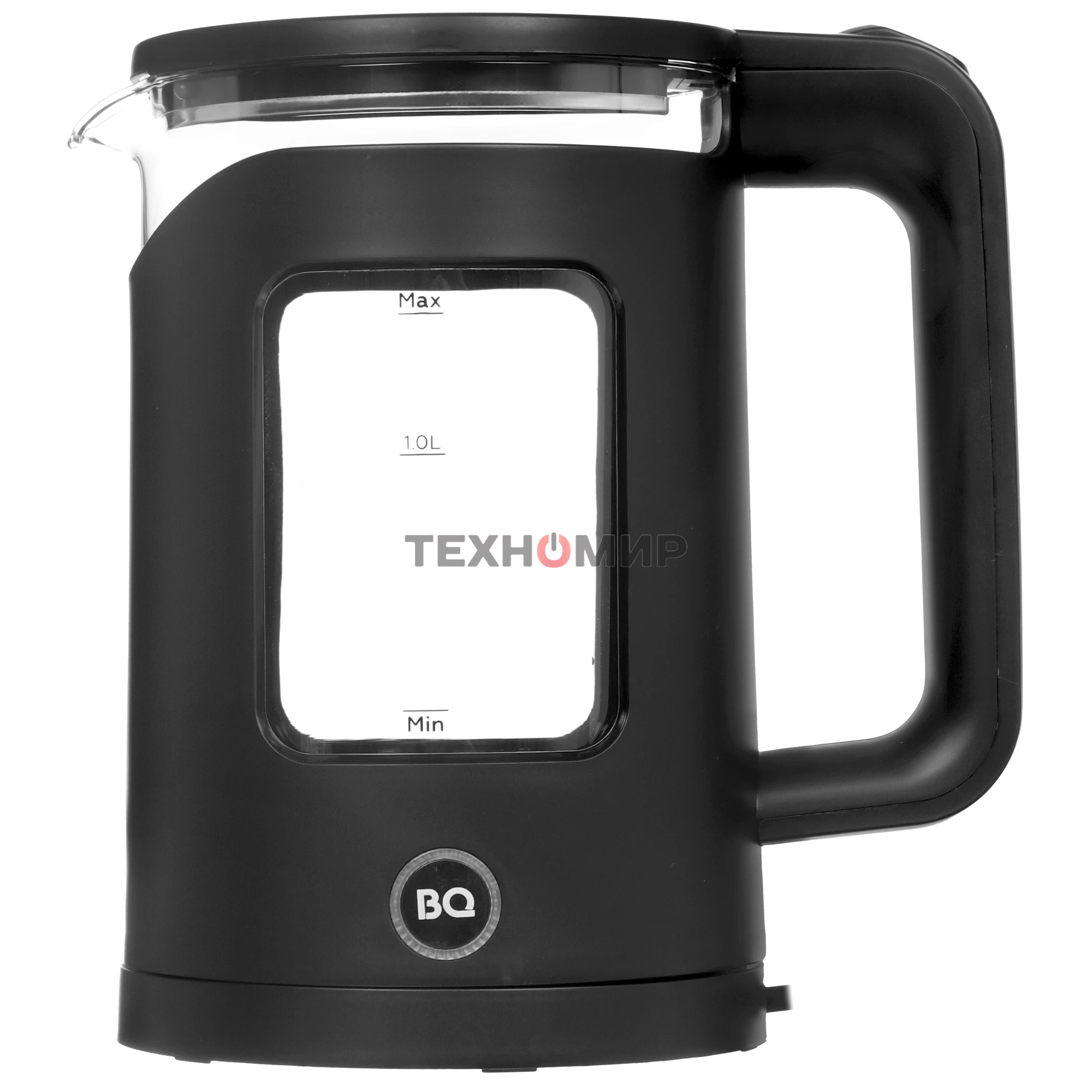 Чайник электрический BQ KT2000G черный. Мощность: 1500 Вт, Максимальный объем: 1.5 л