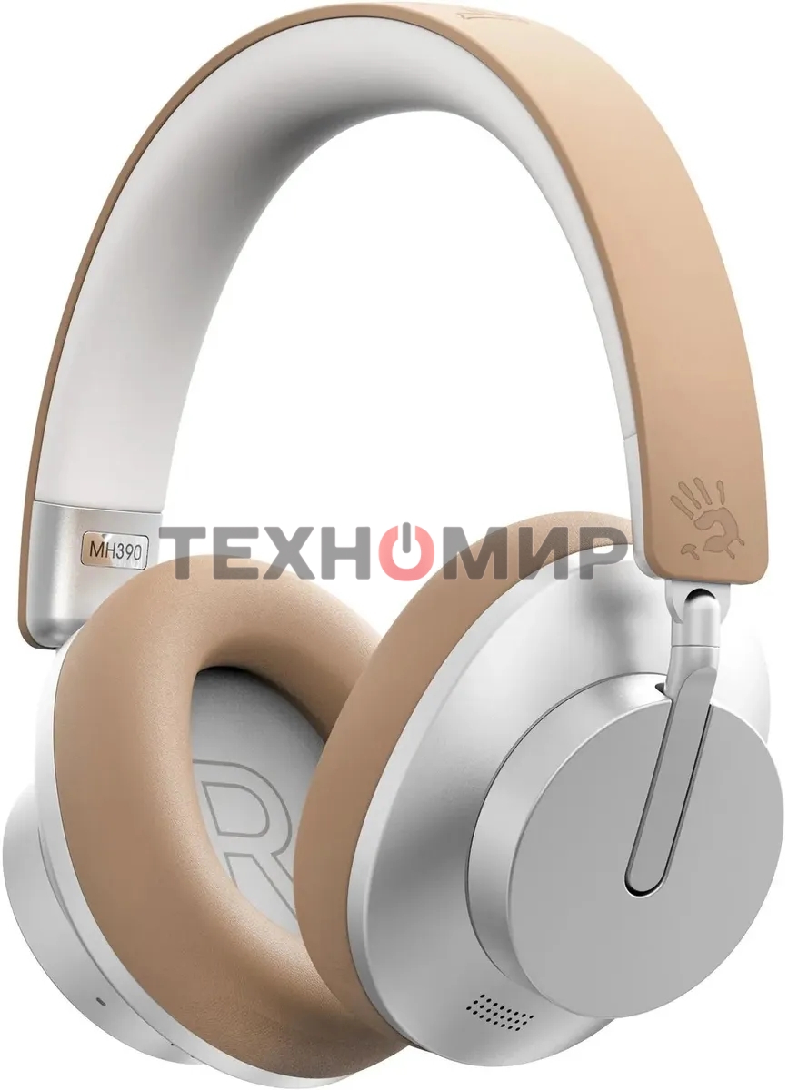 Беспроводные/проводные наушники A4Tech Bloody MH390 хаки, накладные, Bluetooth + проводной