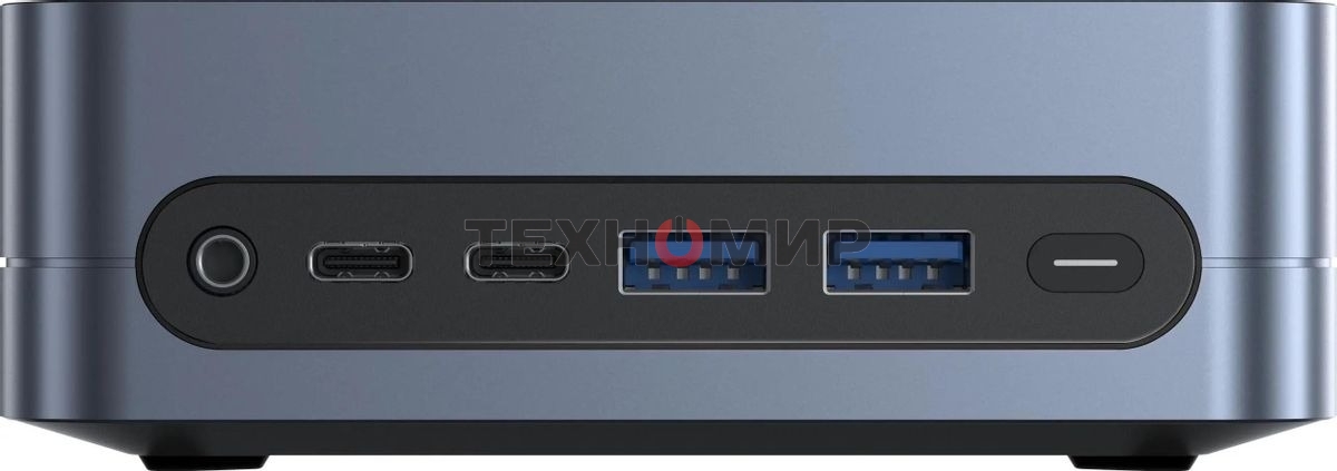 Мини ПК Chuwi LarkBox S i3 1220P (1.5) 16Gb SSD 512Gb UHDG Win 11Pro GbitEth WiFi BT 90W серый/черный