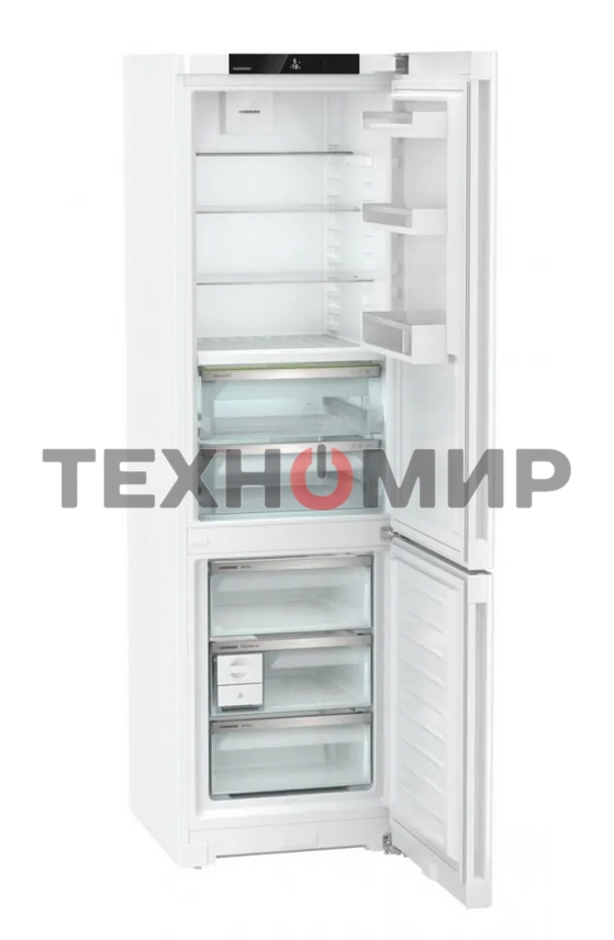 Холодильник Liebherr CBNC 5723-22 001 белый двухкамерный 255/94л морозилка снизу