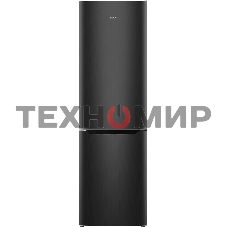 Холодильник Atlant XM 6624-159 черный двухкамерный 228/119л морозилка снизу