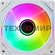 Вентилятор для корпуса Aerocool/Formula Floe 12WH ARPW ARGb белый, 120 мм, 1500 об/мин, 26.8 дБ, 4 pin