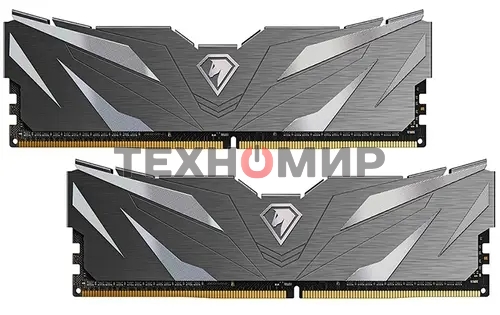 Оперативная память NETAC, DDR4, 16GB (2x8GB), 3200MHz, CL16, DIMM, с радиаторами, черный
