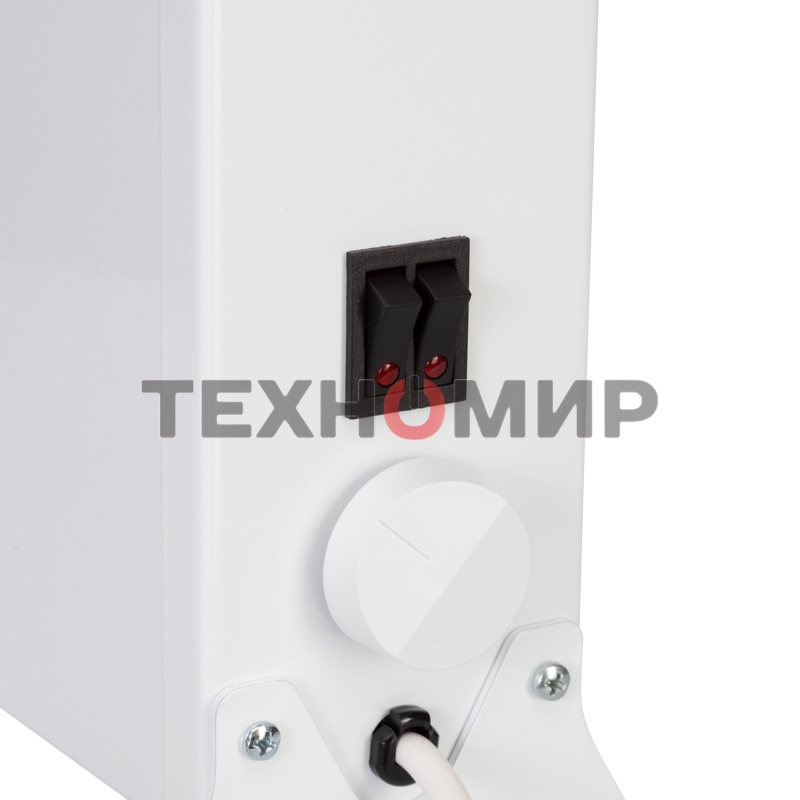 Конвектор СОКОЛ Такса 60-0121, белый, 1000 Вт, 15 м2, механический термостат