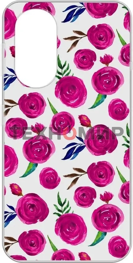 Чехол (клип-кейс) Gresso Air, для Honor 50, прозрачный/рисунок gr17aaae9323