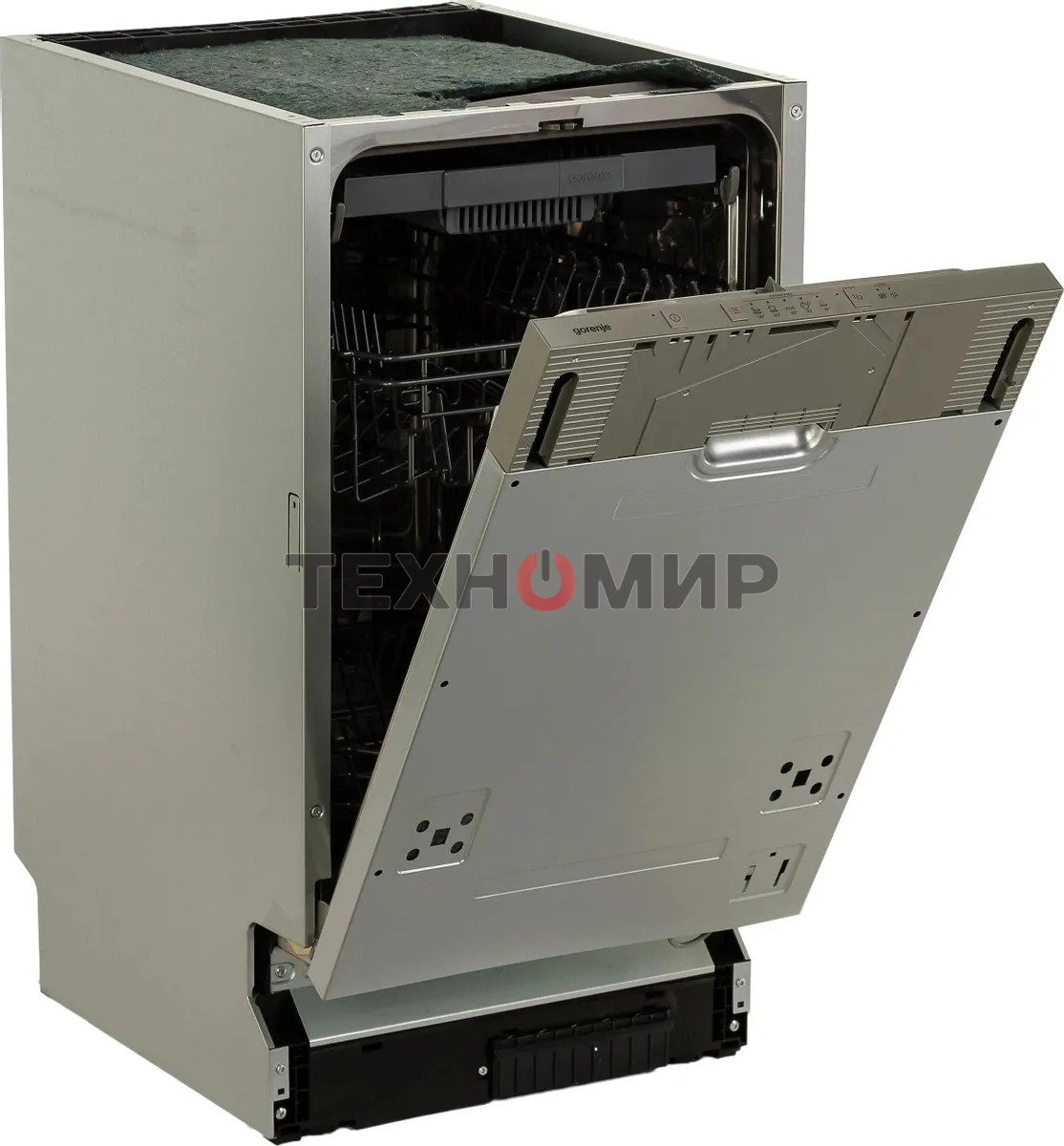 Встраиваемая посудомоечная машина Gorenje GV520E10S, черный, 44.8 см, 11 компл., 47 дБ, класс A++