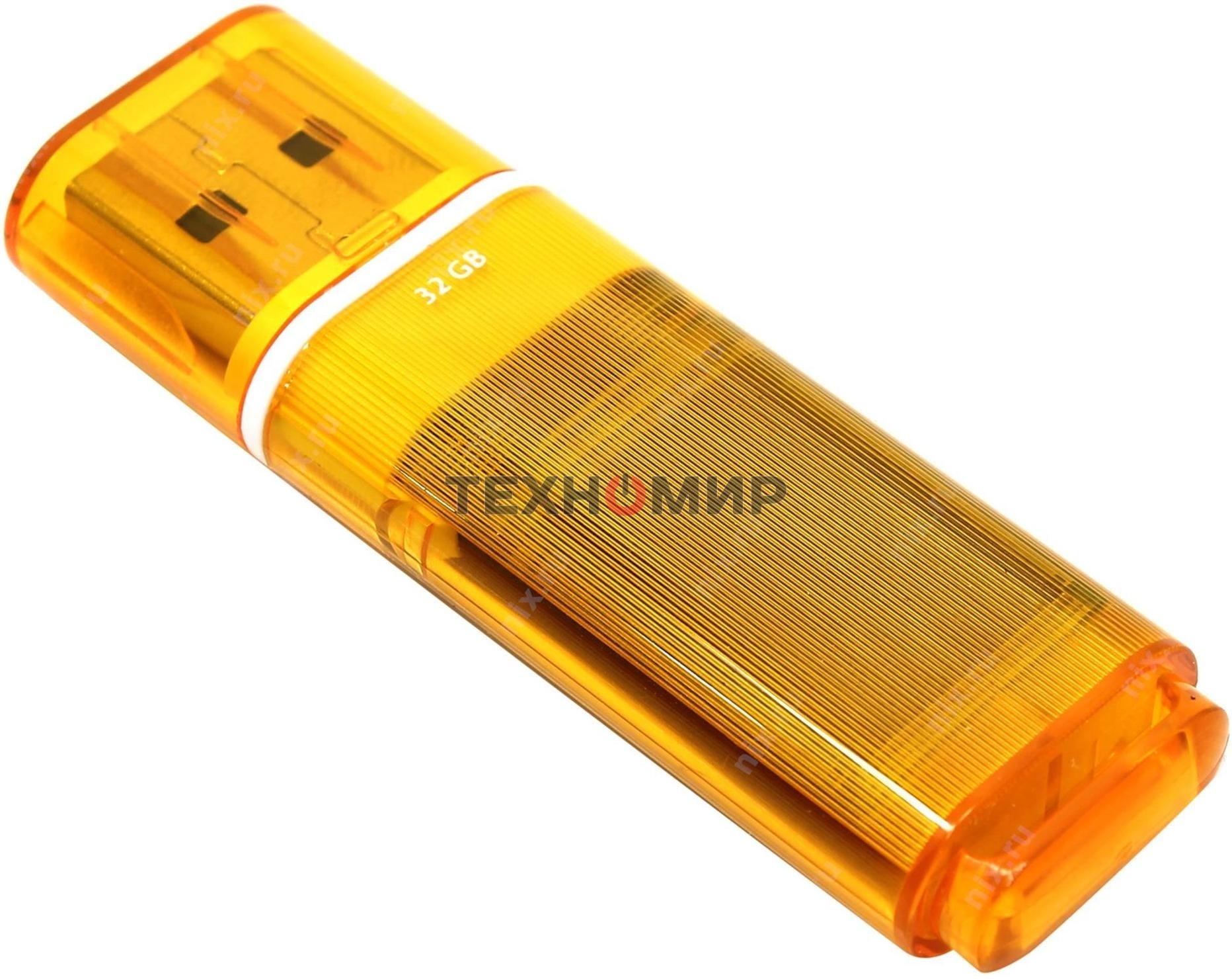 Флешка USB QUMO 32 Gb USB 2.0 Optiva 01 оранжевый корпус оранжевый