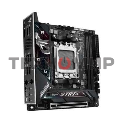 Материнская плата ASUS ROG STRIX B850-I GAMING WIFI, AM5, AMD B850, 2xDDR5, 2xM.2, 2xSATA, PCIe 4.0 x16, 1xHDMI, 1xUSB Type-C, 1x2.5Gb LAN, Wi-Fi 7, Bluetooth 5.4, 5xUSB-A 10Gbps, 1xUSB-C 20Gbps, 2xUSB-A 2.0, 3x3.5 мм, S/PDIF, 7.1, Mini-ITX