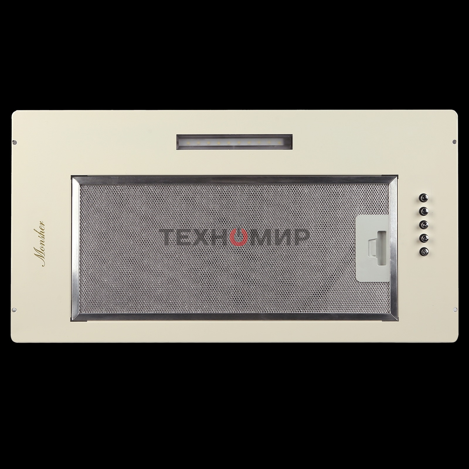 Вытяжка встраиваемая Monsher Angers 60 Beige бежевый, 54 см, 800 куб. м/ч, 45 дБ