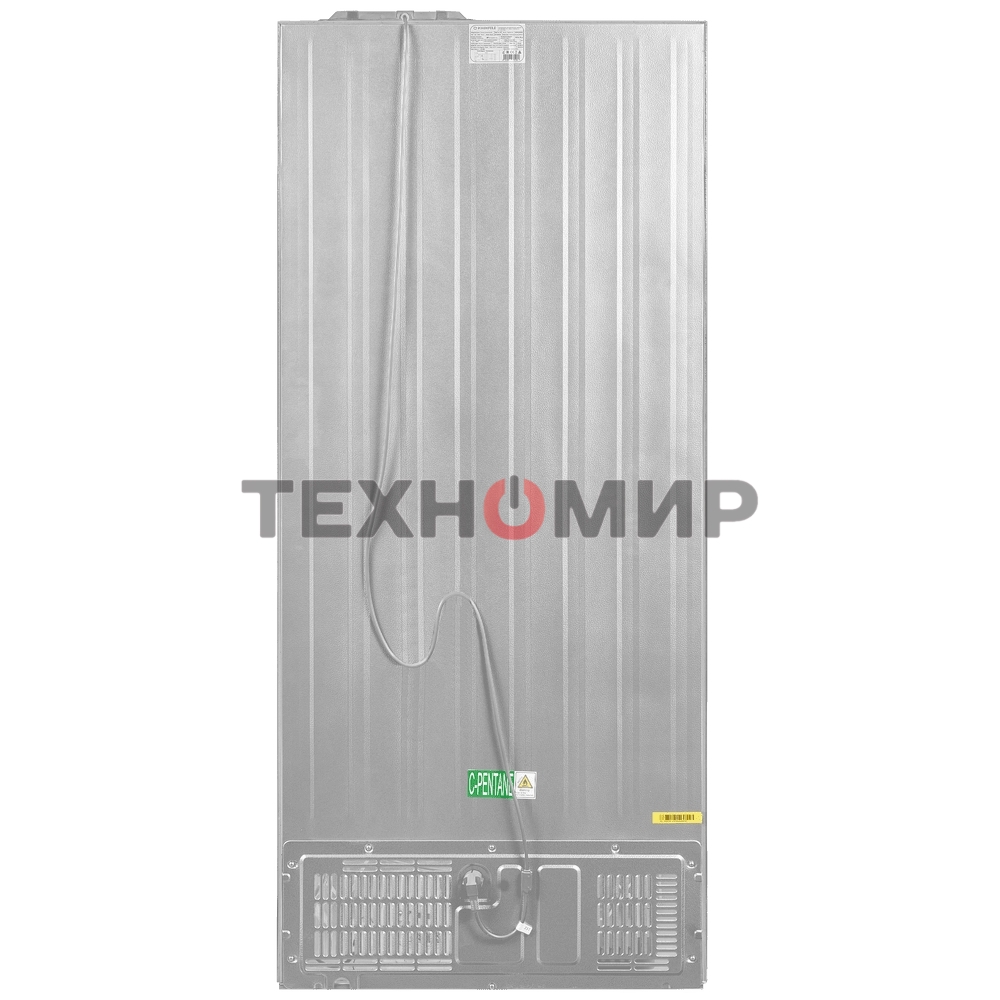 Холодильник Maunfeld MFF183NFWE белый трехкамерный инвертор 270/135л морозилка снизу, Total NoFrost, Side by Side