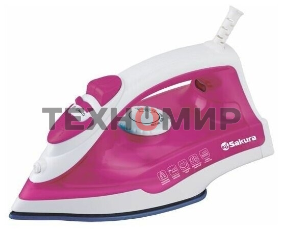 Утюг Sakura SA-3062CP пурпурный