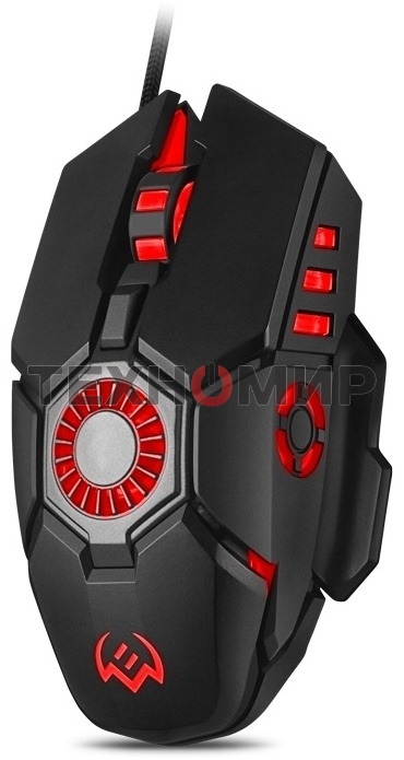 Мышь проводная SVEN RX-G880 черный, 7000 dpi, USB, кнопки - 7
