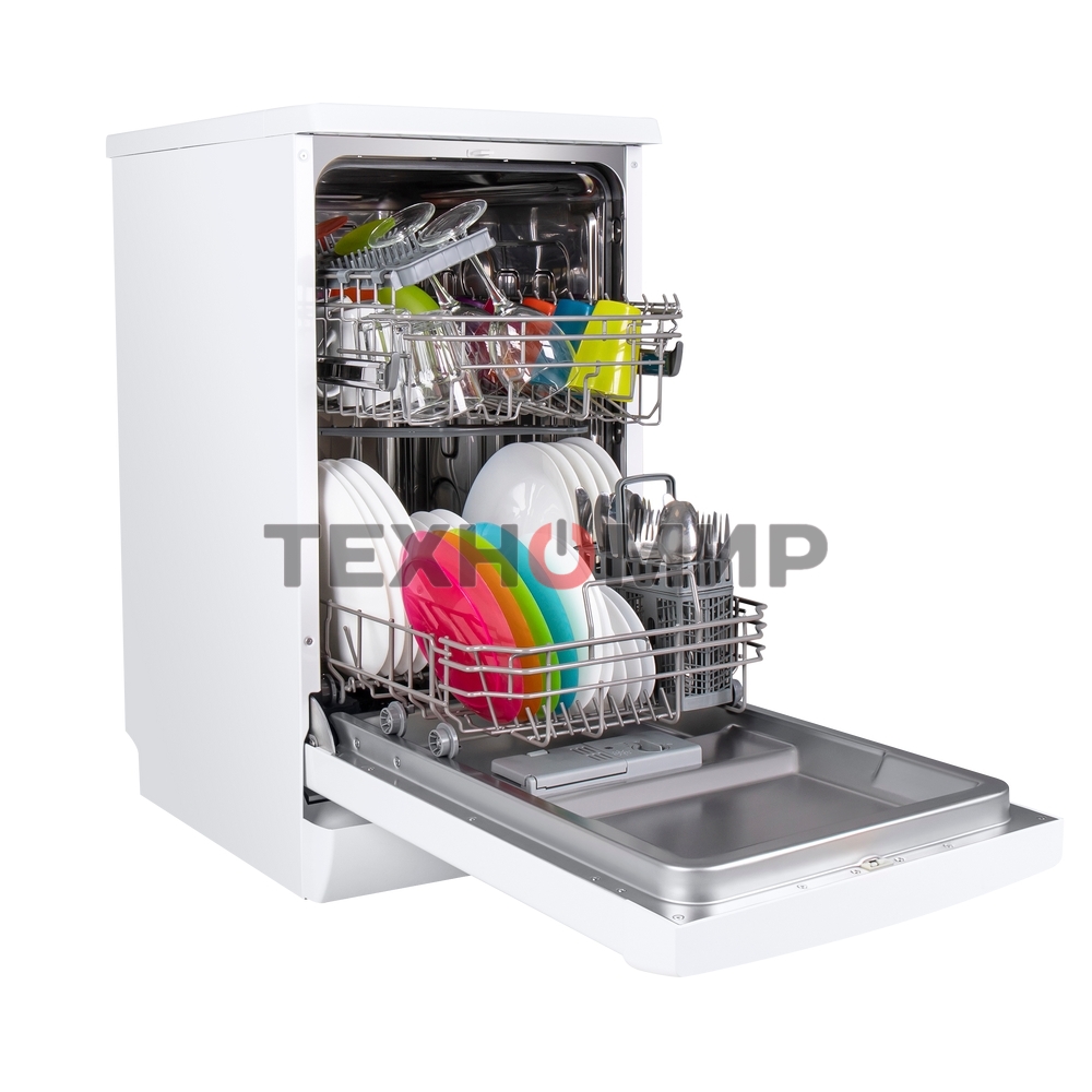 Посудомоечная машина Maunfeld MWF08B, белый, 44.8 см, 9 компл., 49 дБ, класс A++