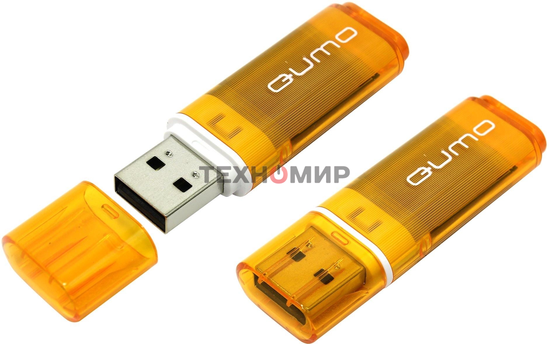 Флешка USB QUMO 32 Gb USB 2.0 Optiva 01 оранжевый корпус оранжевый