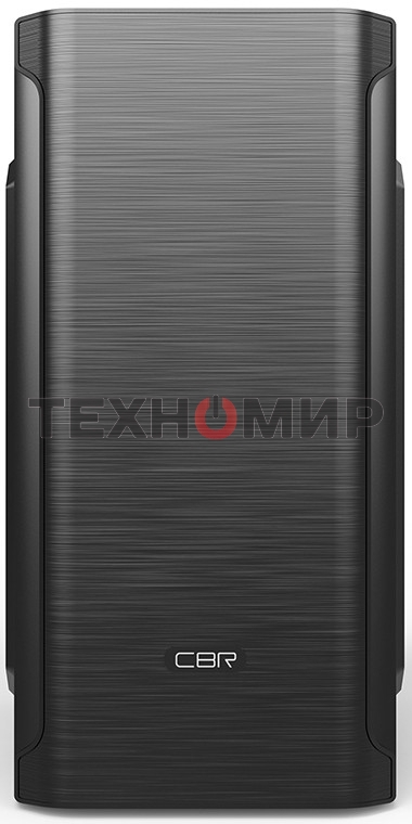 Компьютерный корпус CBR mATX Minitower MX10, c БП PSU-ATX450-08EC (450W/80мм), 2*USB 2.0, HD Audio+Mic, черный