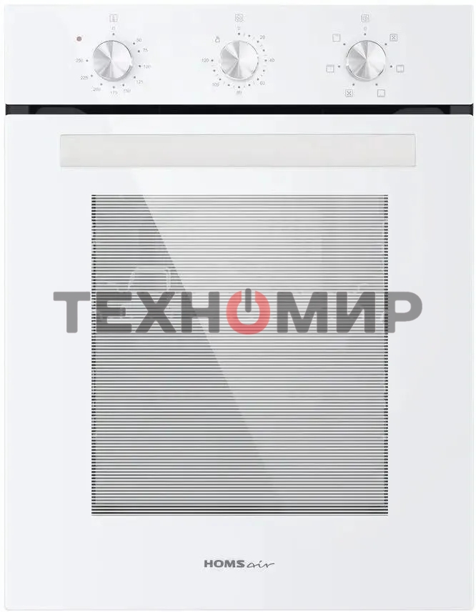 Духовой шкаф электрический встраиваемый HOMSair OEF451WH белый