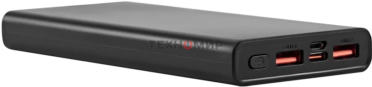 Портативный аккумулятор Digma DGPF10A 10000mAh QC3.0/PD3.0 22.5W 5A 2xUSB-A/USB-C черный