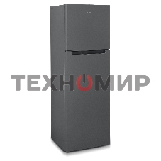 Холодильник Бирюса Б-W6139 матовый графит двухкамерный 240/80л морозилка сверху, автоматическое оттаивание