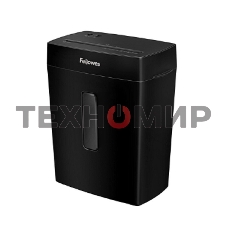 Шредер Fellowes PowerShred Р-42С черный (секр.P-4) фрагменты 8лист. 15лтр. скрепки скобы пл.карты