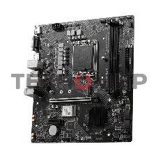 Материнская плата MSI PRO H610M-G WIFI H610, LGA1700, 2*DDR5, 1*PCIEx16, 1*PCIEx1, 1*M.2, 4*USB3.2Gen1, 6*USB2.0, 4*SATA3.0, 1G, VGA, DP, HDMI, M-ATX, RTL