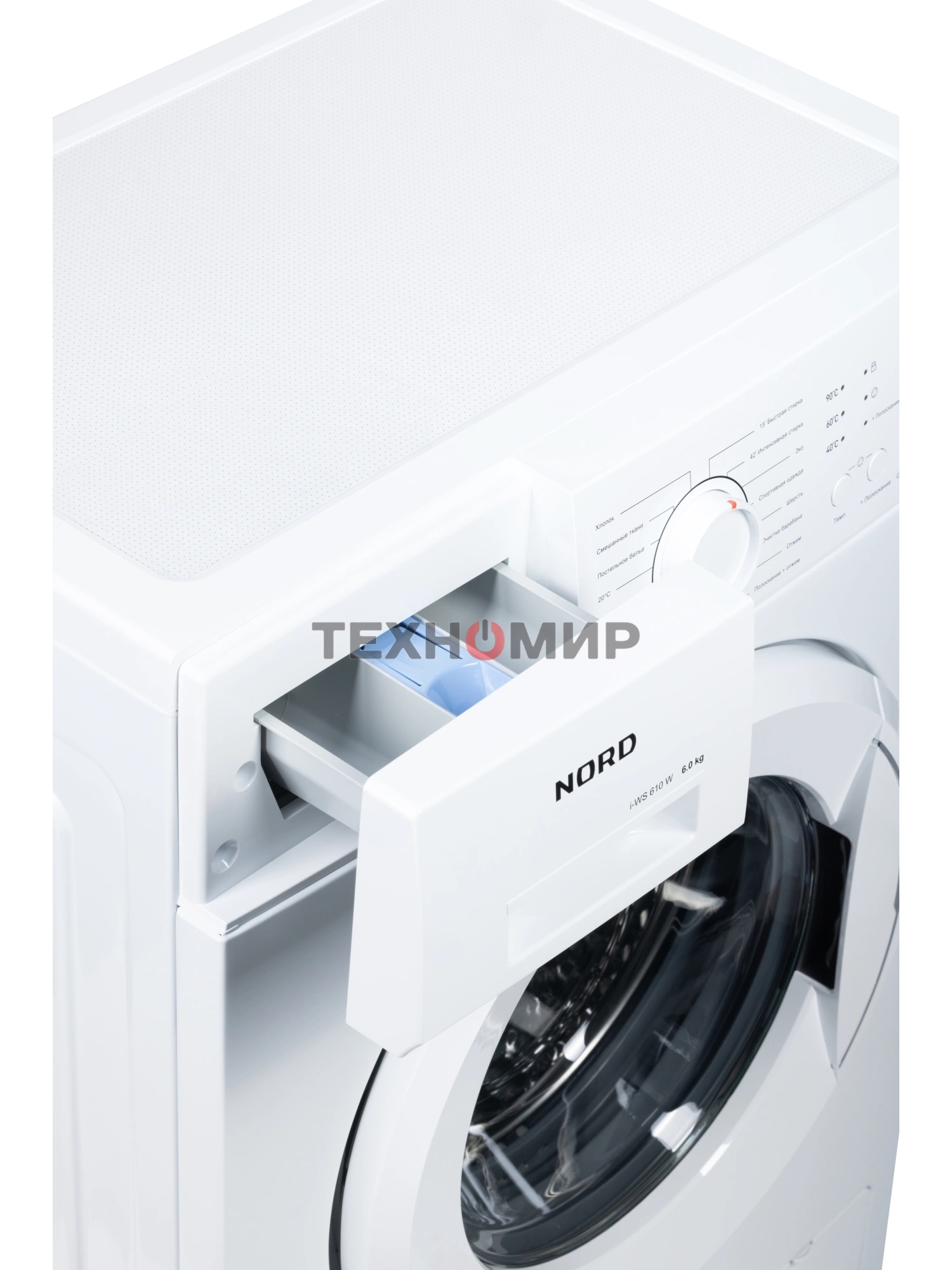 Стиральная машина NORD i-WS 610 W белый, загрузка фронтальная 6 кг, 1000 об/мин, класс: А+++