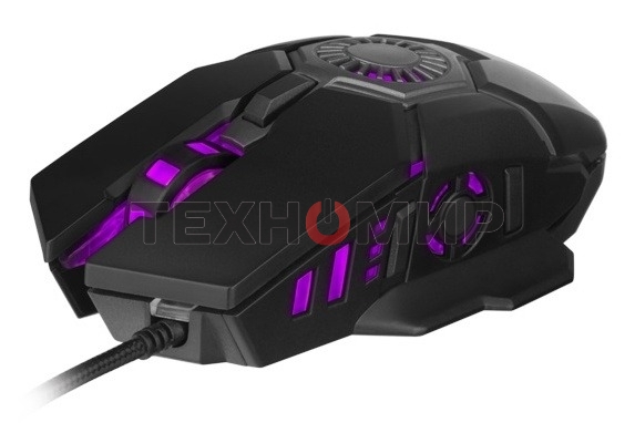Мышь проводная SVEN RX-G880 черный, 7000 dpi, USB, кнопки - 7