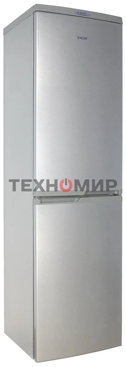 Холодильник DON R-297 NG нерж сталь двухкамерный 225/140л морозилка снизу