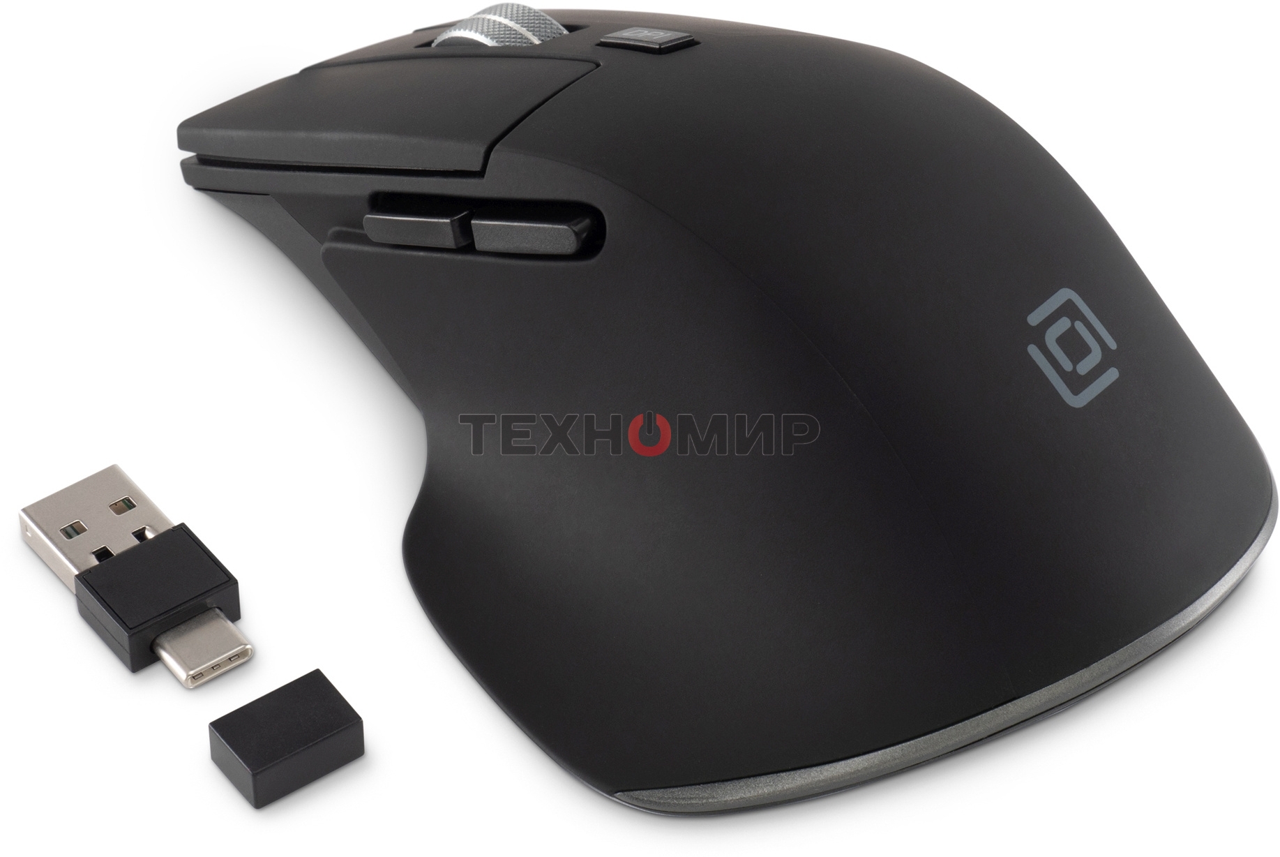 Мышь беспроводная Oklick 503MW черный, 2400 dpi, радиоканал, Bluetooth, USB, кнопки - 6