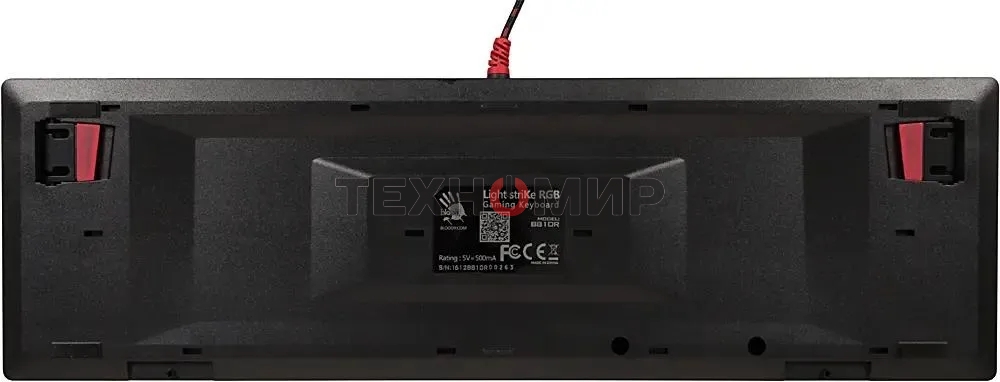 Клавиатура проводная A4Tech Bloody B810R NetBee USB черный