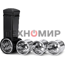 Мясорубка электрическая Hyundai HY-MG6491 черный, 1900 Вт, 2.0 кг/мин, реверс, защита от перегрузки, насадки - 10