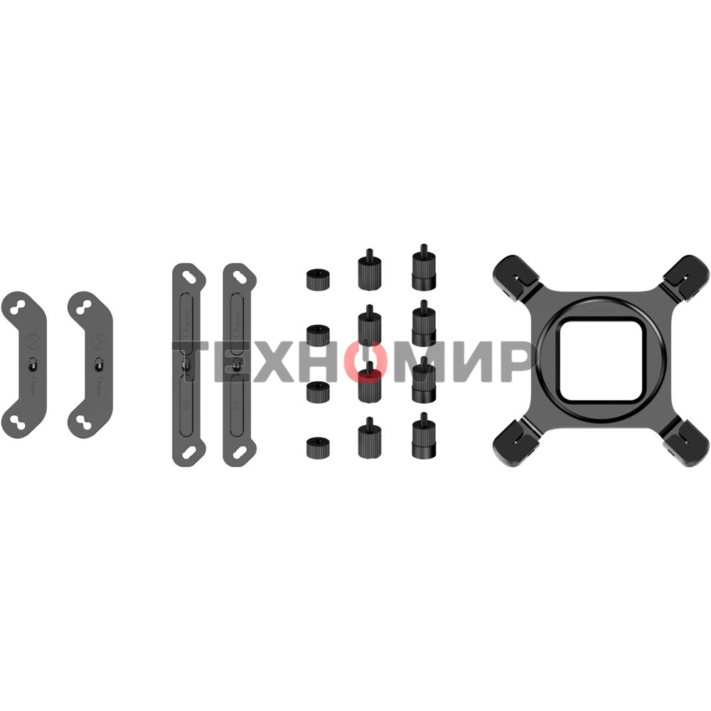 Кулер Ocypus Delta A62 BK ARGb черный 120мм алюминий+медь 2000rpm 29db 4-pin 260W 156мм