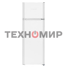 Холодильник Liebherr CTE 2931-26 001 белый двухкамерный 218/52л морозилка сверху