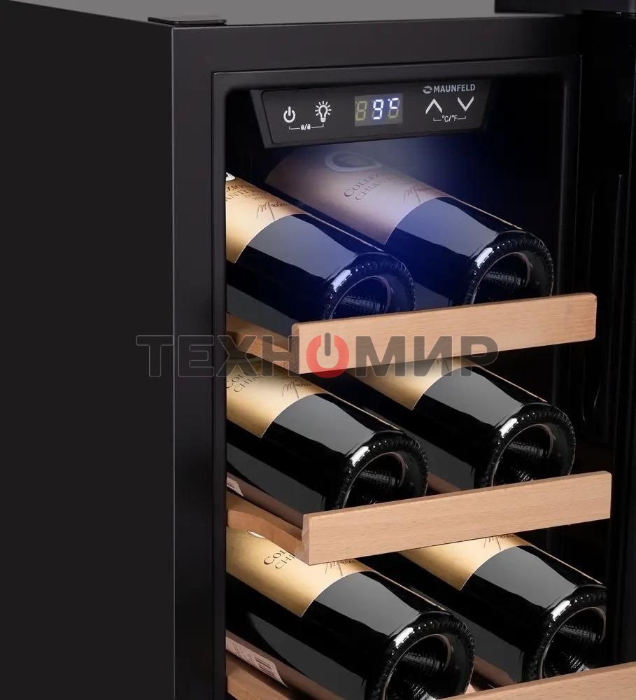Винный шкаф Maunfeld MFWC-45S12 черный