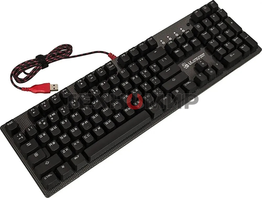 Клавиатура проводная A4Tech Bloody B810R NetBee USB черный