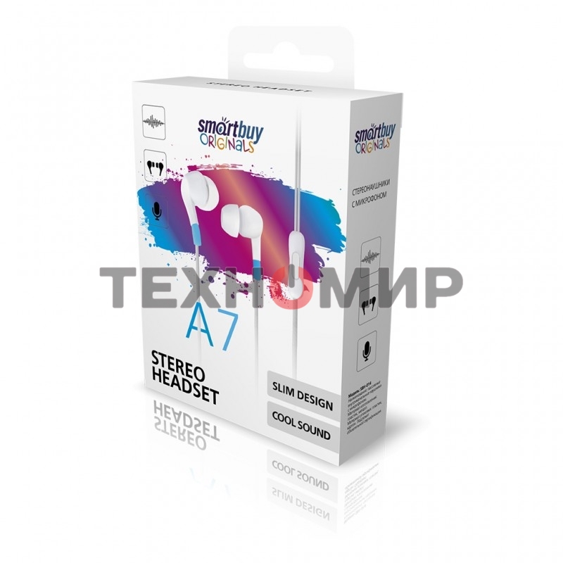Гарнитура Smartbuy (SBH-014) A7 белый