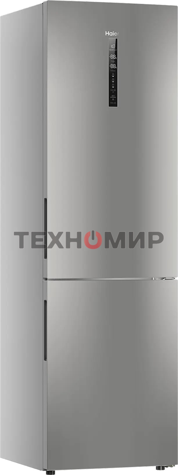 Холодильник Haier C2F620CFU1 серебристый двухкамерный 278/108л морозилка снизу, No Frost