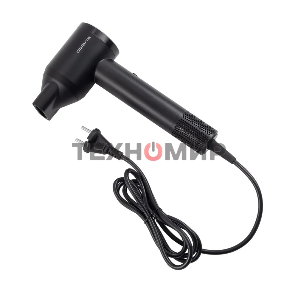 Фен Polaris PHD-1110 графитовый, 1600 Вт, ионизация