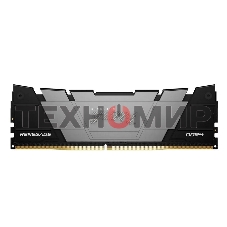 Оперативная память Kingston Fury Renegade, DDR4, 16GB (2x8GB), 4600MHz, CL19, DIMM, с радиатором, черный