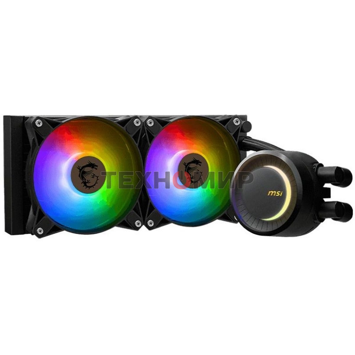 Система жидкостного охлаждения MSI MAG CORELIQUID E240 2x ARGB Fan LGA 1200/1700 AM5/AM4 (306-7ZW5E17-C24)