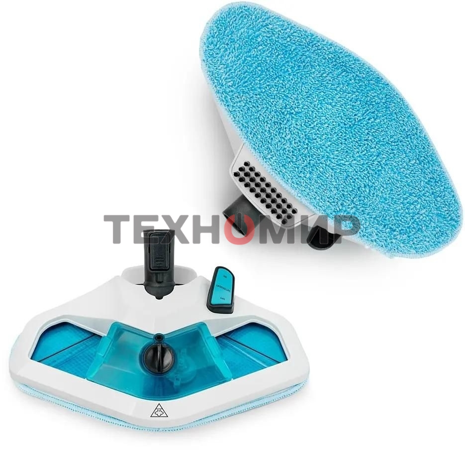 Швабра паровая Kitfort КТ-1003 1500Вт голубой