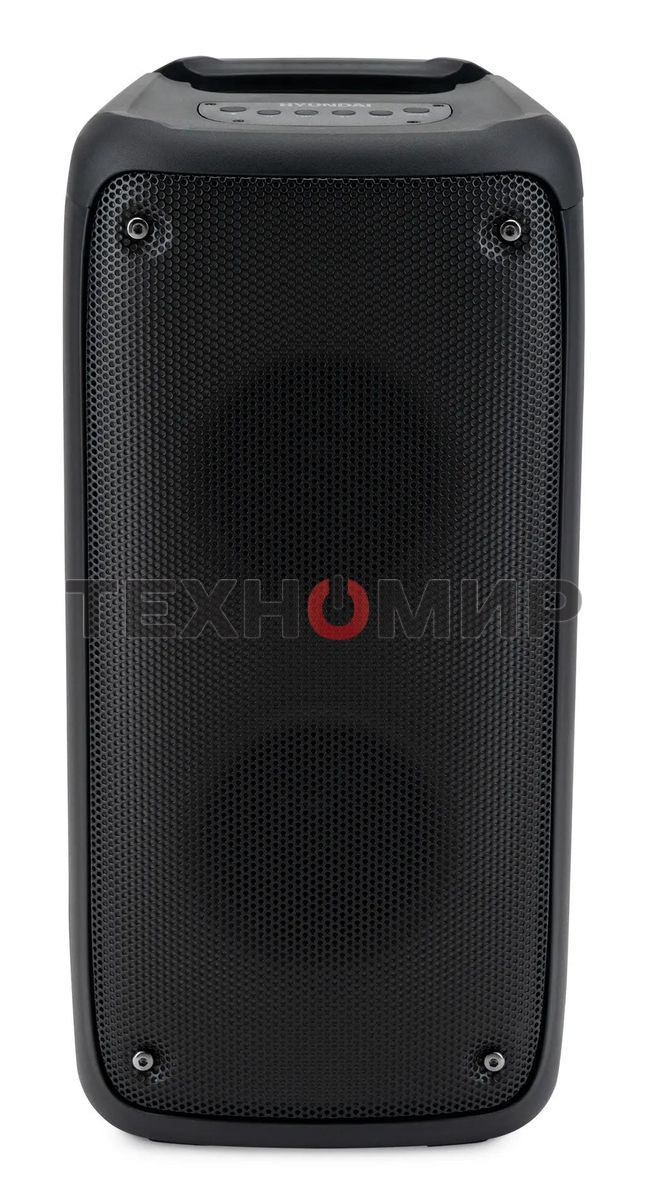 Минисистема Hyundai H-MC1230 черный 40Вт FM USB BT micro SD